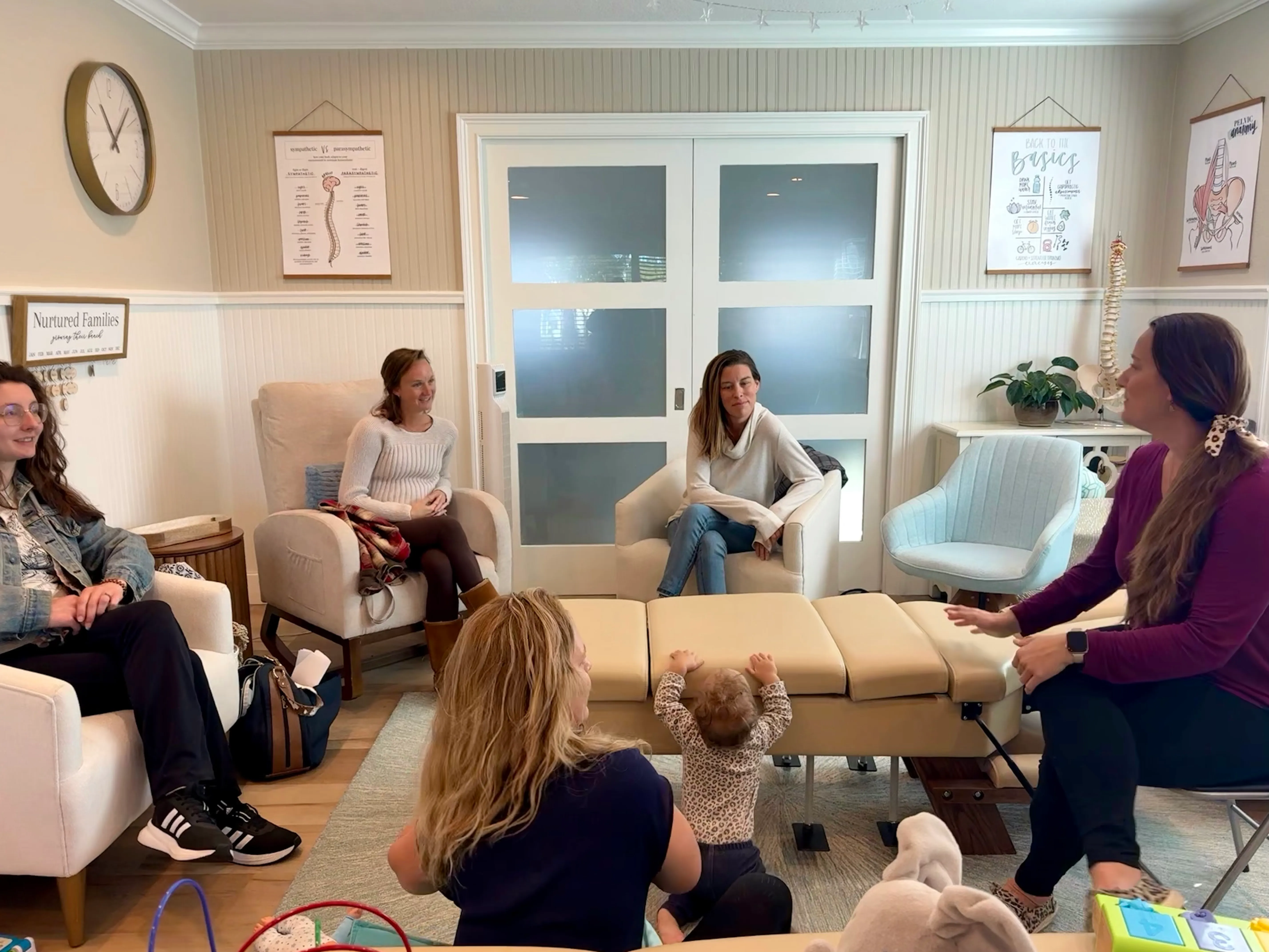 LifeBloom Nourish Circle — monthly community nutrition group session with mothers and families